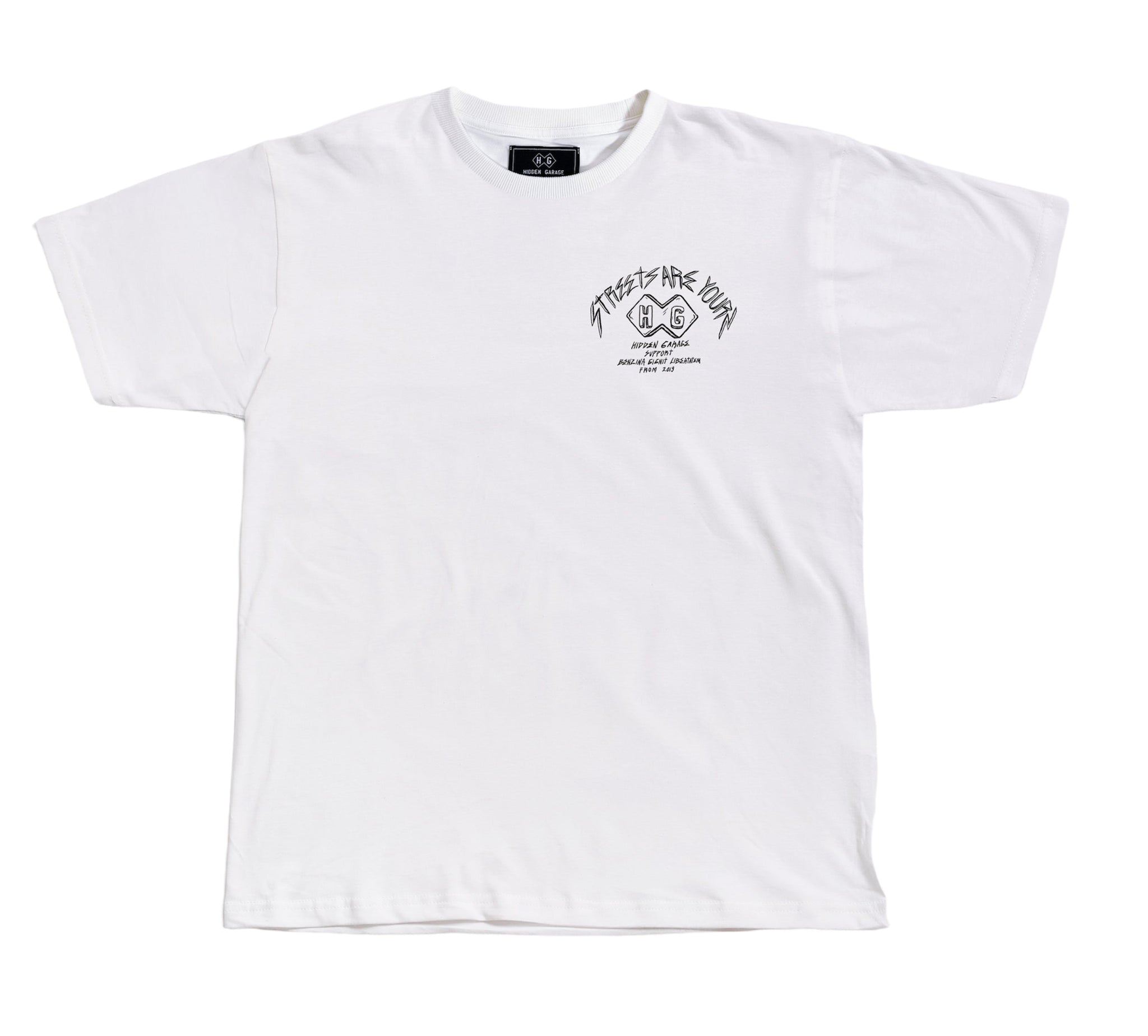 T-Shirt CROW - Bianco